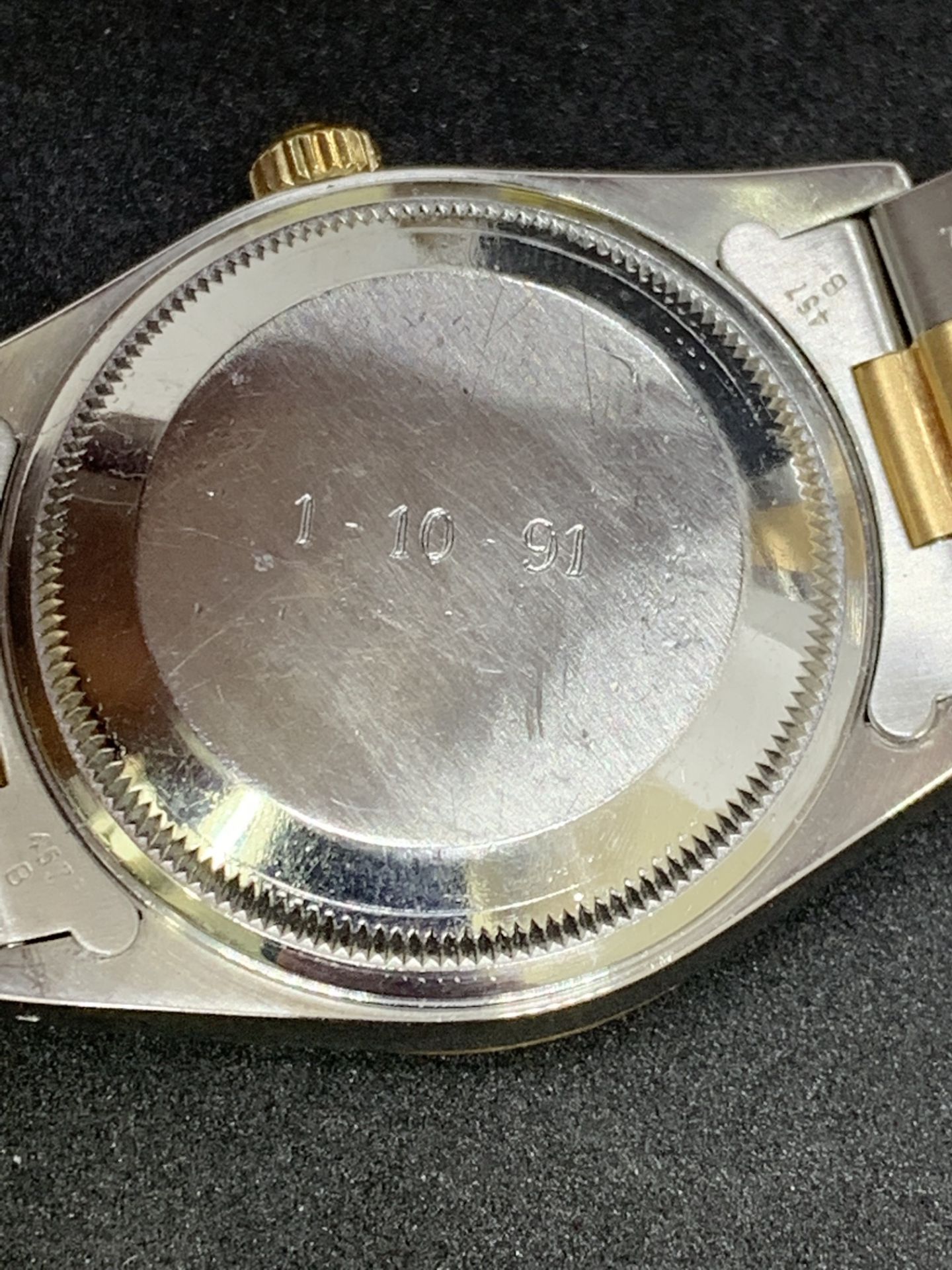 GENTS 36mm ROLEX STEEL & GOLD WATCH - OYSTER BRACELET - Image 13 of 15