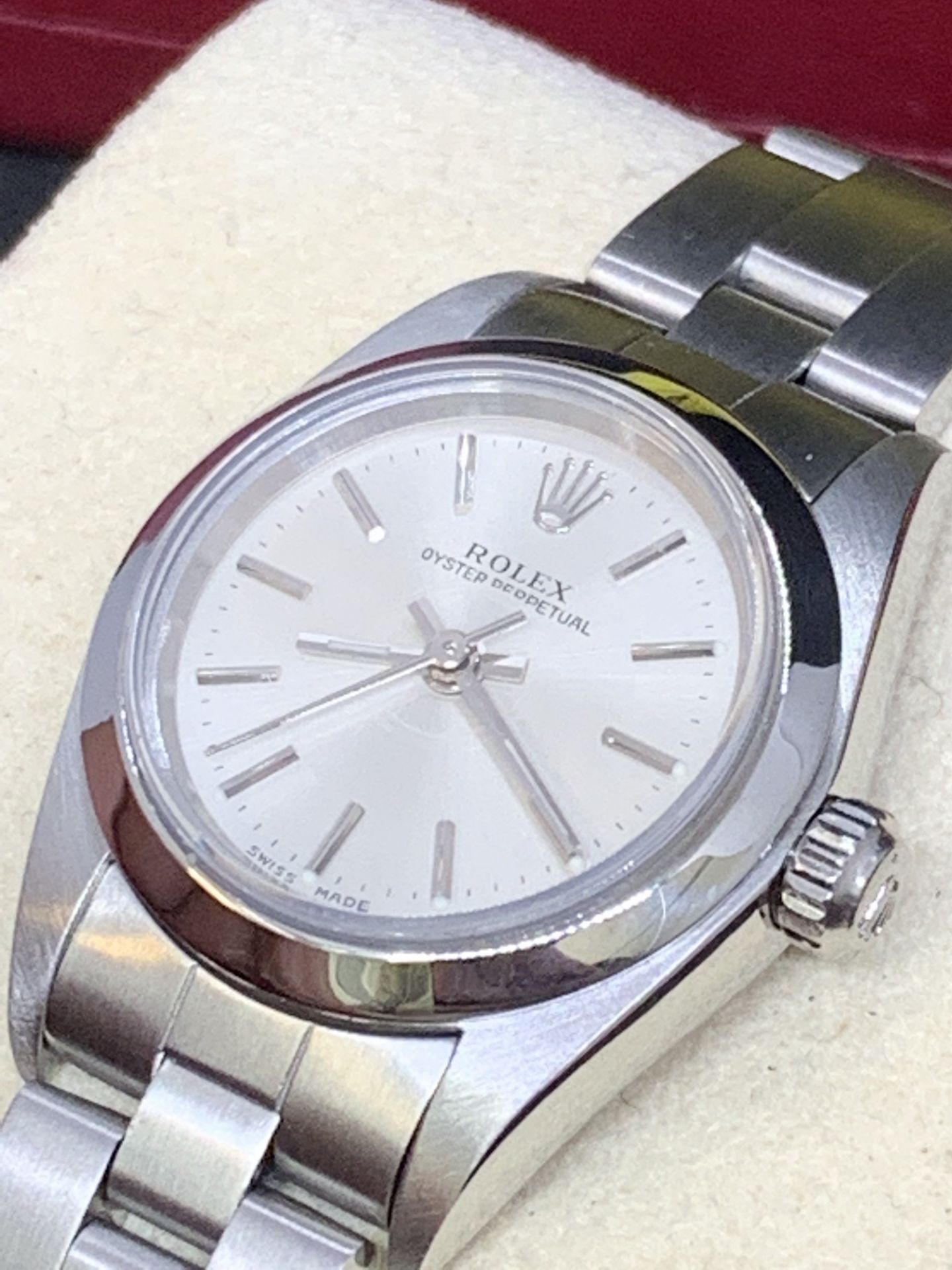 ROLEX STAINLESS STEEL WATCH - Image 3 of 11