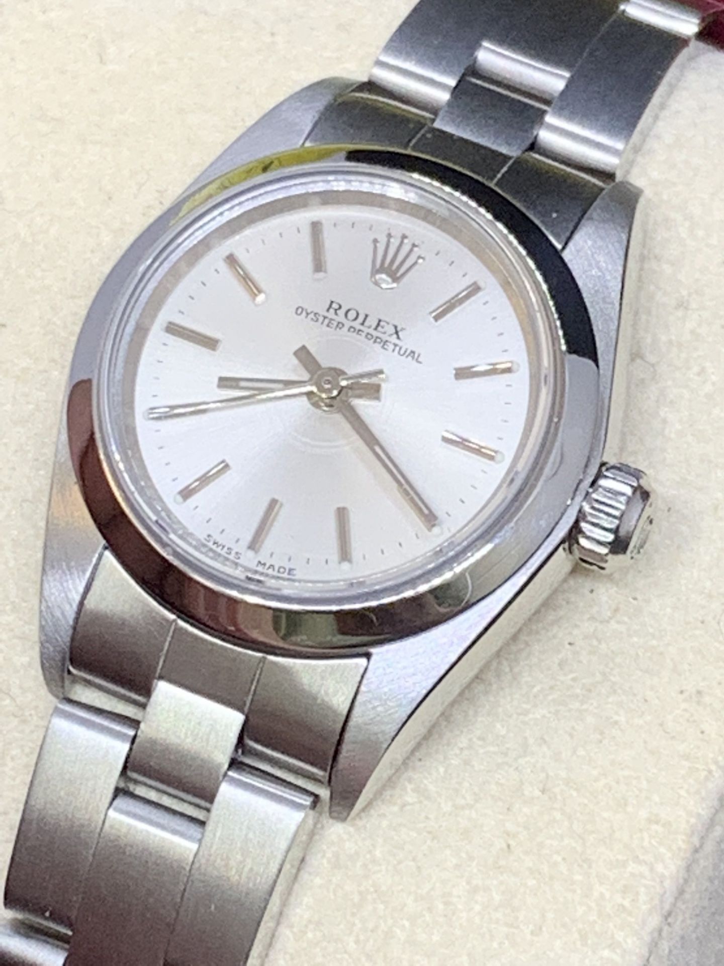 ROLEX STAINLESS STEEL WATCH - Image 5 of 11