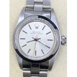 ROLEX STAINLESS STEEL WATCH