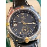 Breitling Watch with leather strap