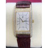 AUDEMARS PIGUET 18ct GOLD DIAMOND SET WATCH