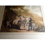 19th century framed watercolour