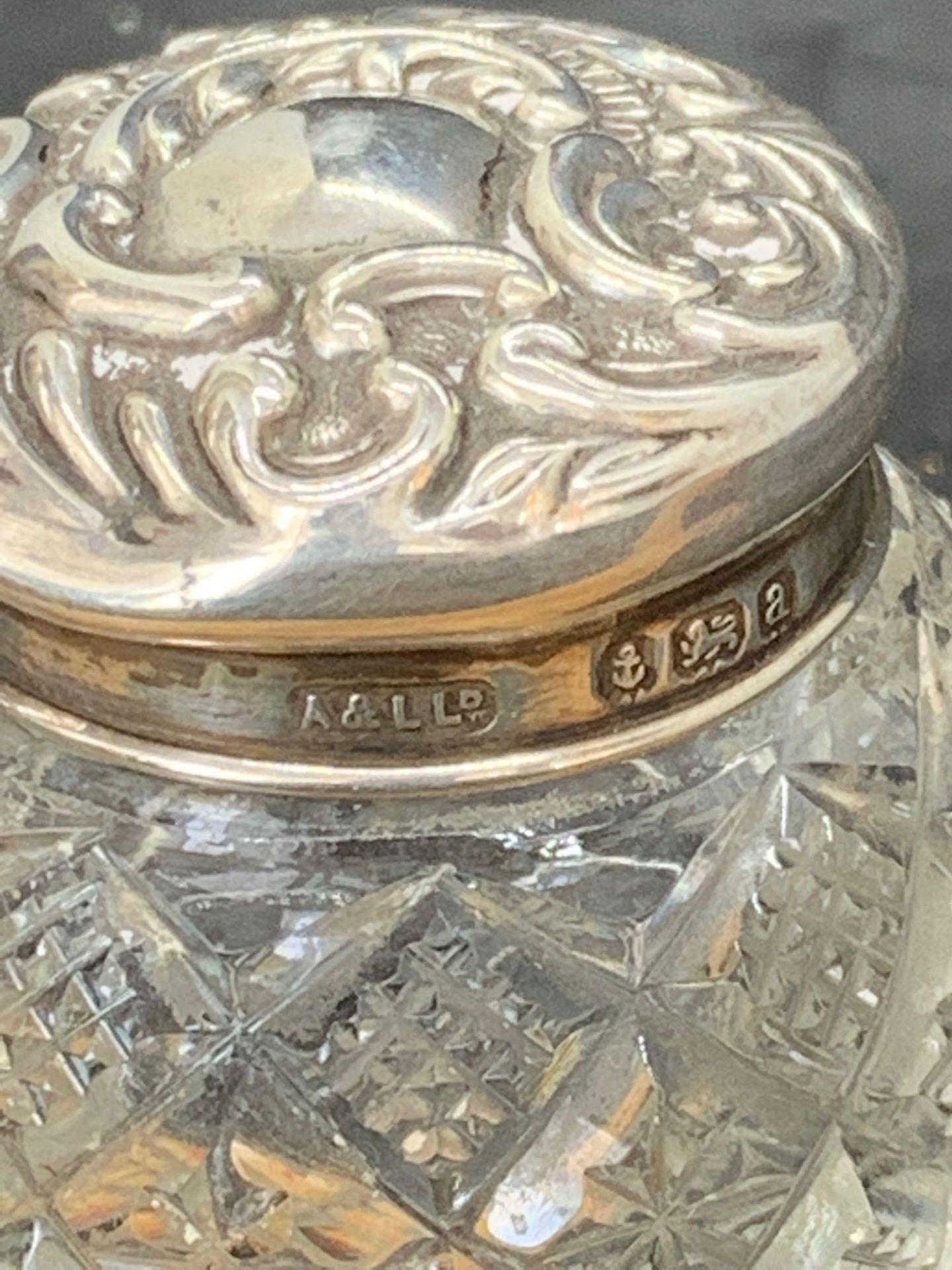 Two hallmarked silver pots - Image 3 of 4