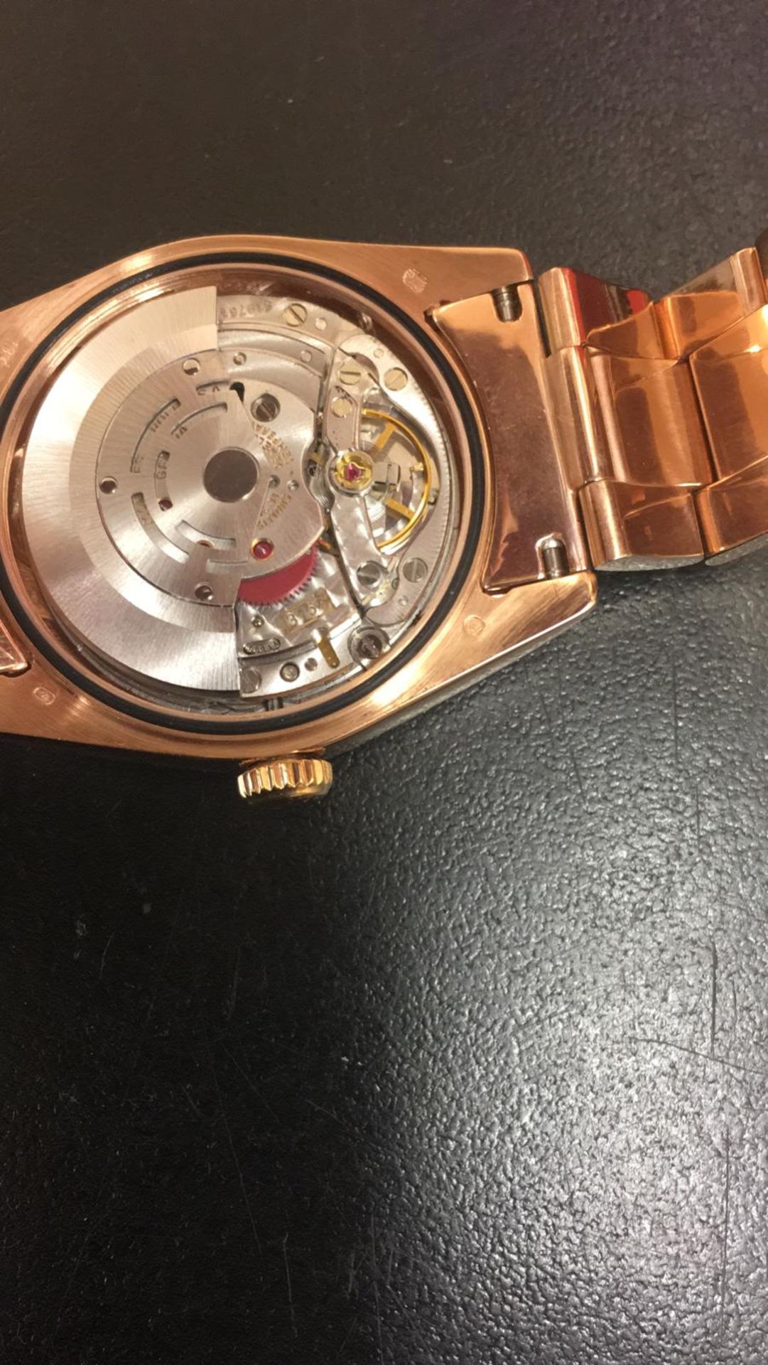 Solid 18ct rose gold watch Marked Rolex fitted with genuine Rolex movement - Image 18 of 18