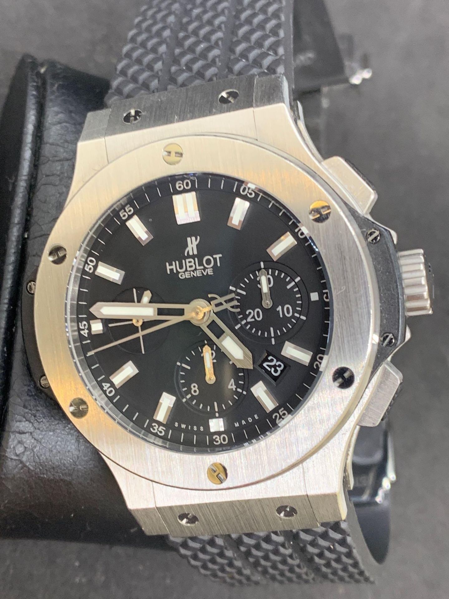 Hublot big bang automatic Chrono watch - Image 3 of 8