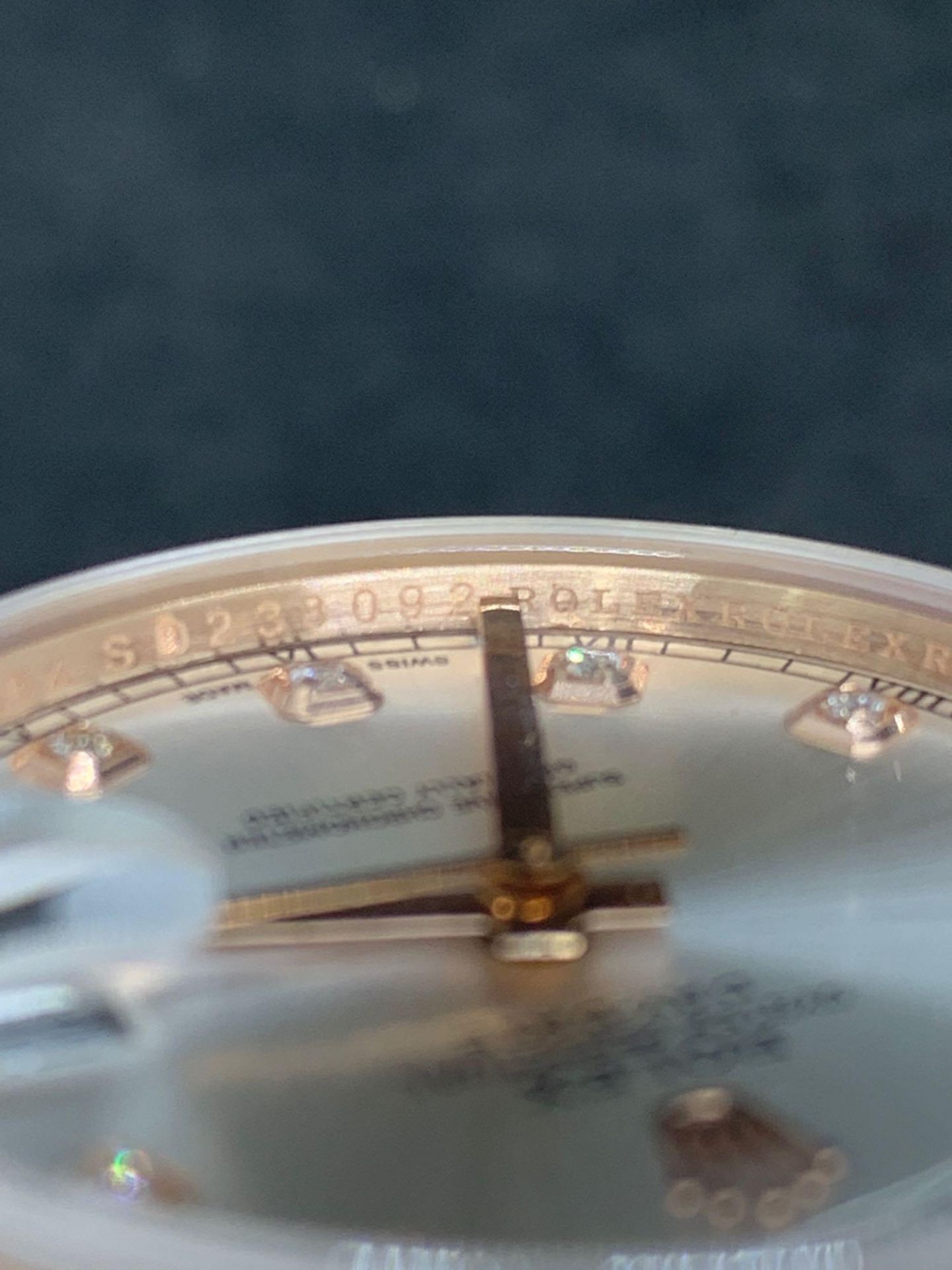 Solid 18ct rose gold watch Marked Rolex fitted with genuine Rolex movement - Image 6 of 18
