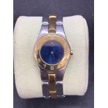 Baume & Mercier Steel and Yellow Metal ladies watch