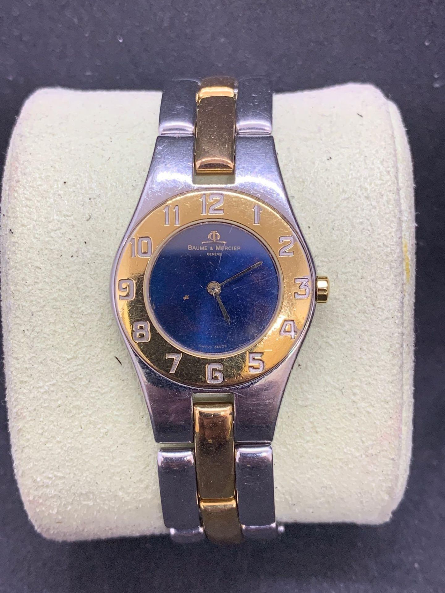 Baume & Mercier Steel and Yellow Metal ladies watch