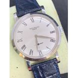 Watch marked Patek Philippe stainless steel case movement checked and verified as Patek Philippe