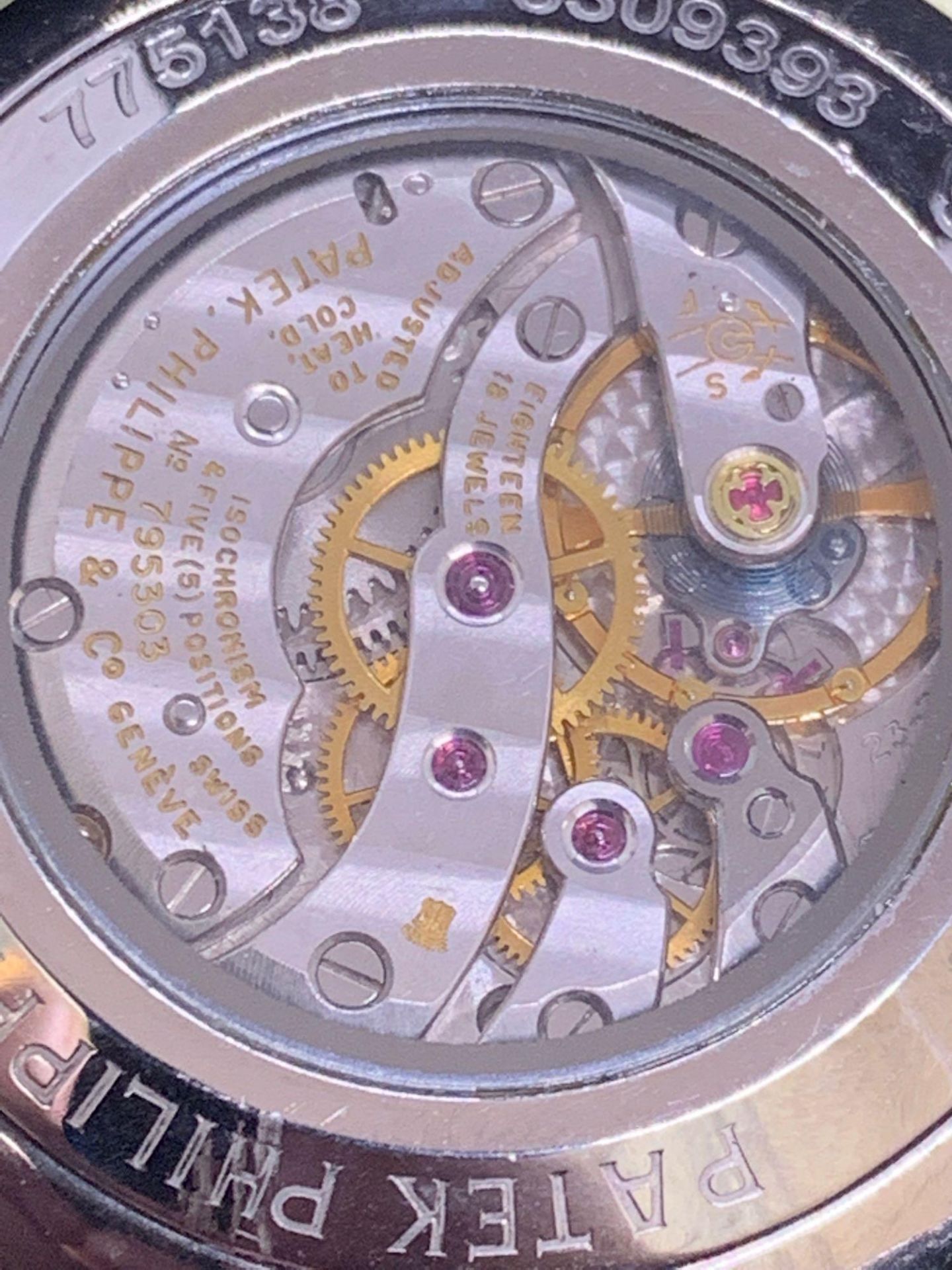 Watch marked Patek Philippe stainless steel case movement checked and verified as Patek Philippe - Image 3 of 5