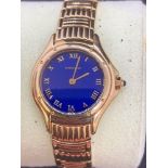 Ladies Cartier 18 carat gold Quartz watch Approx 70 grams