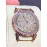 Vintage 35 mm Movado watch as found no strap