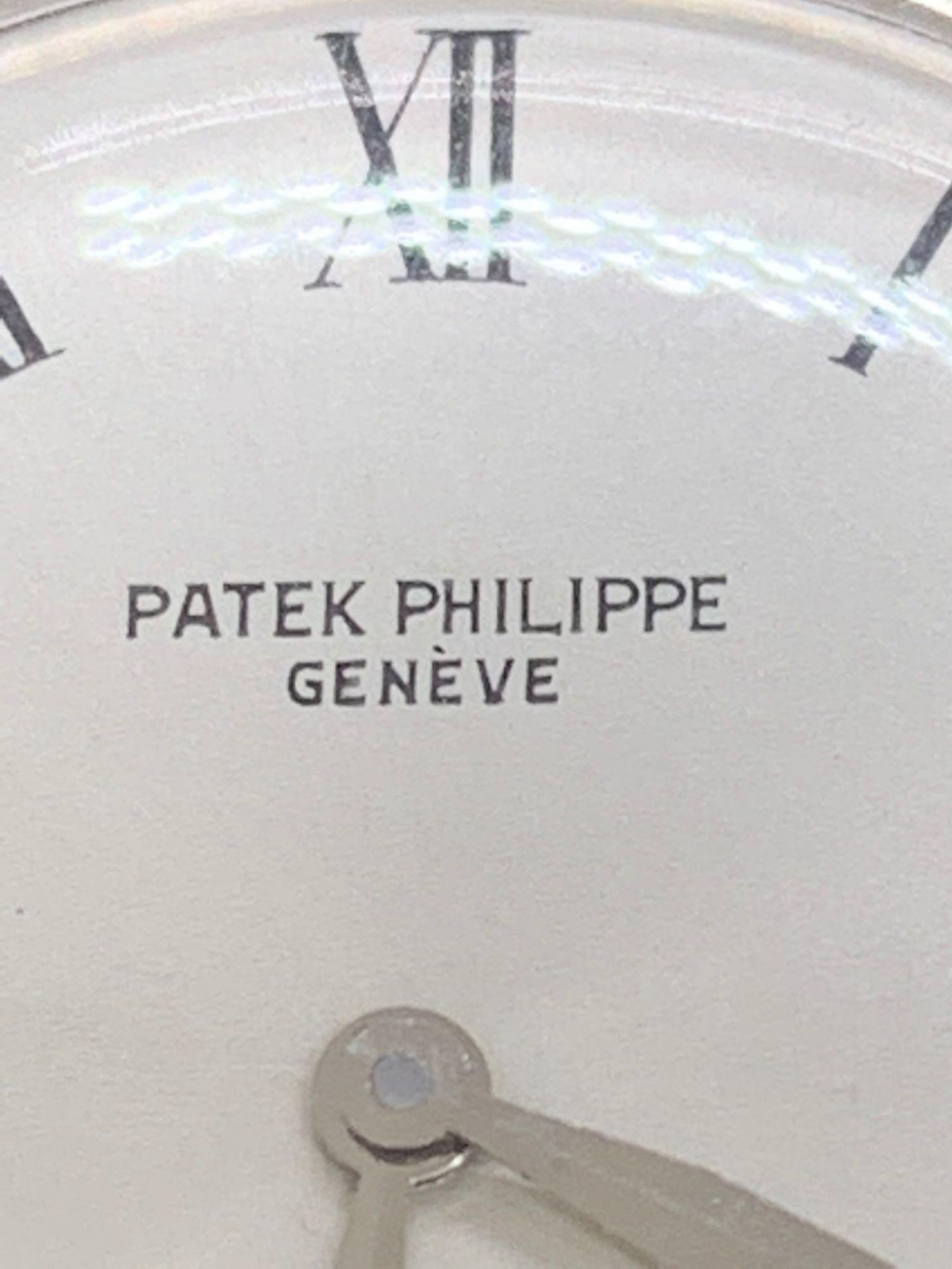 Watch marked Patek Philippe stainless steel case movement checked and verified as Patek Philippe - Image 5 of 5