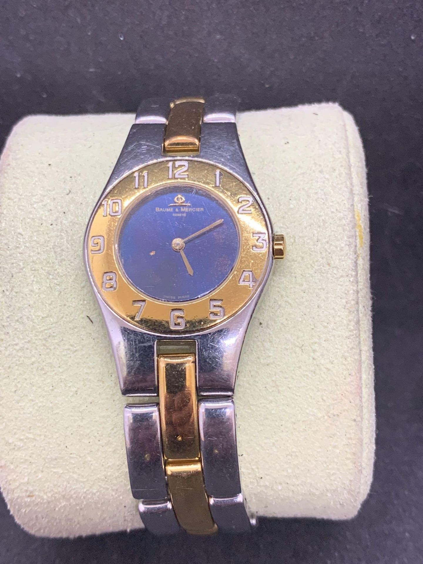 Baume & Mercier Steel and Yellow Metal ladies watch - Image 2 of 5