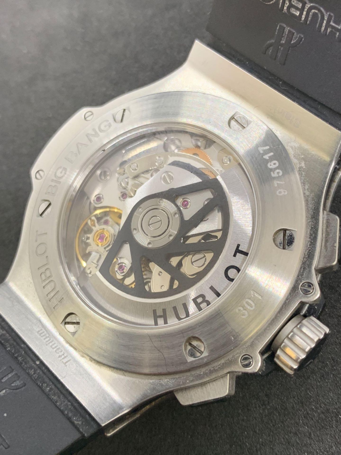 Hublot big bang automatic Chrono watch - Image 8 of 8