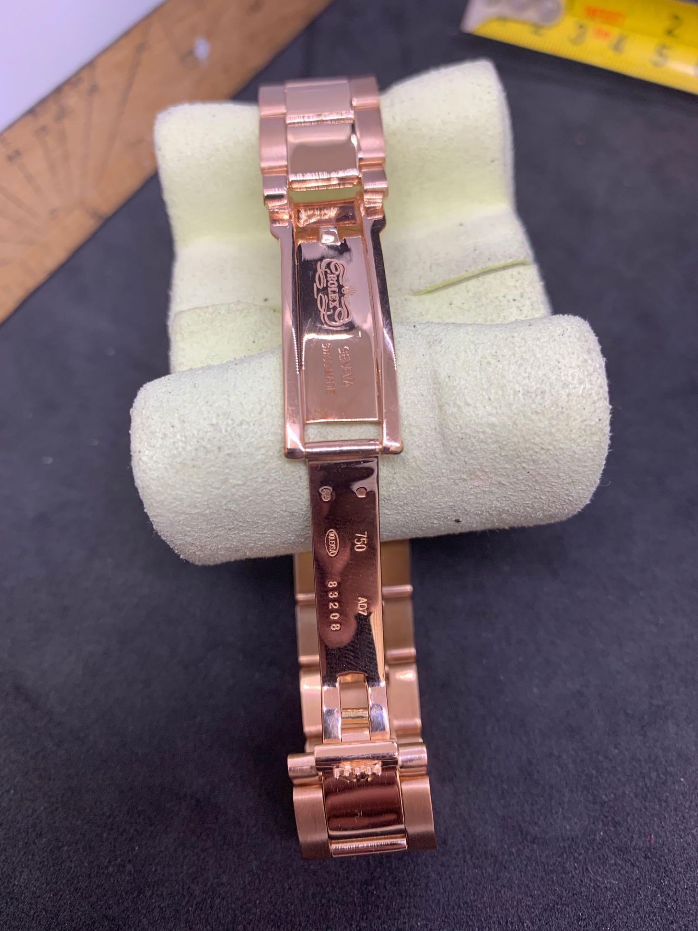 Solid 18ct rose gold watch Marked Rolex fitted with genuine Rolex movement - Image 11 of 18