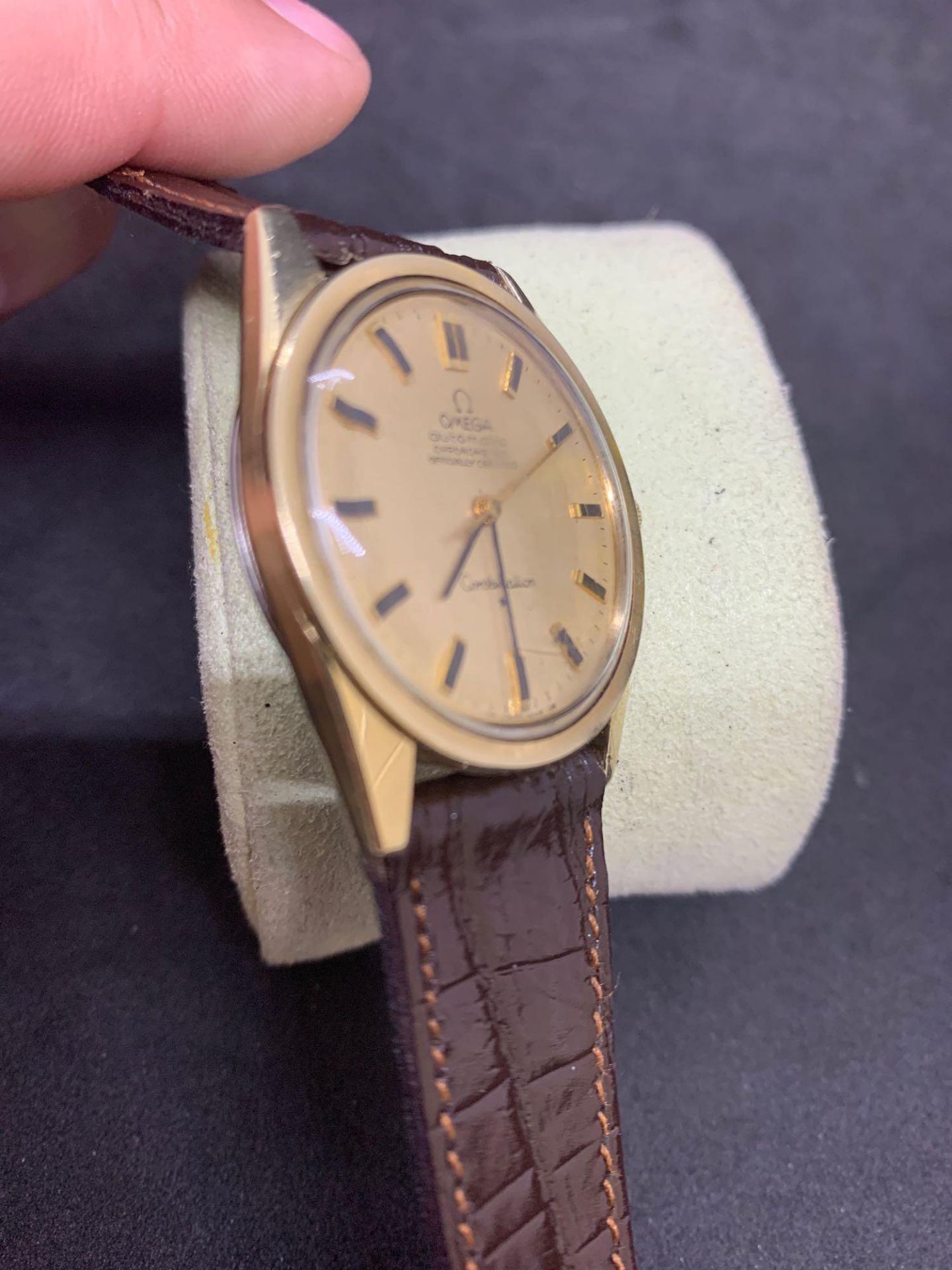 Gents Omega constellation automatic watch approximately 35 mm - Image 6 of 6
