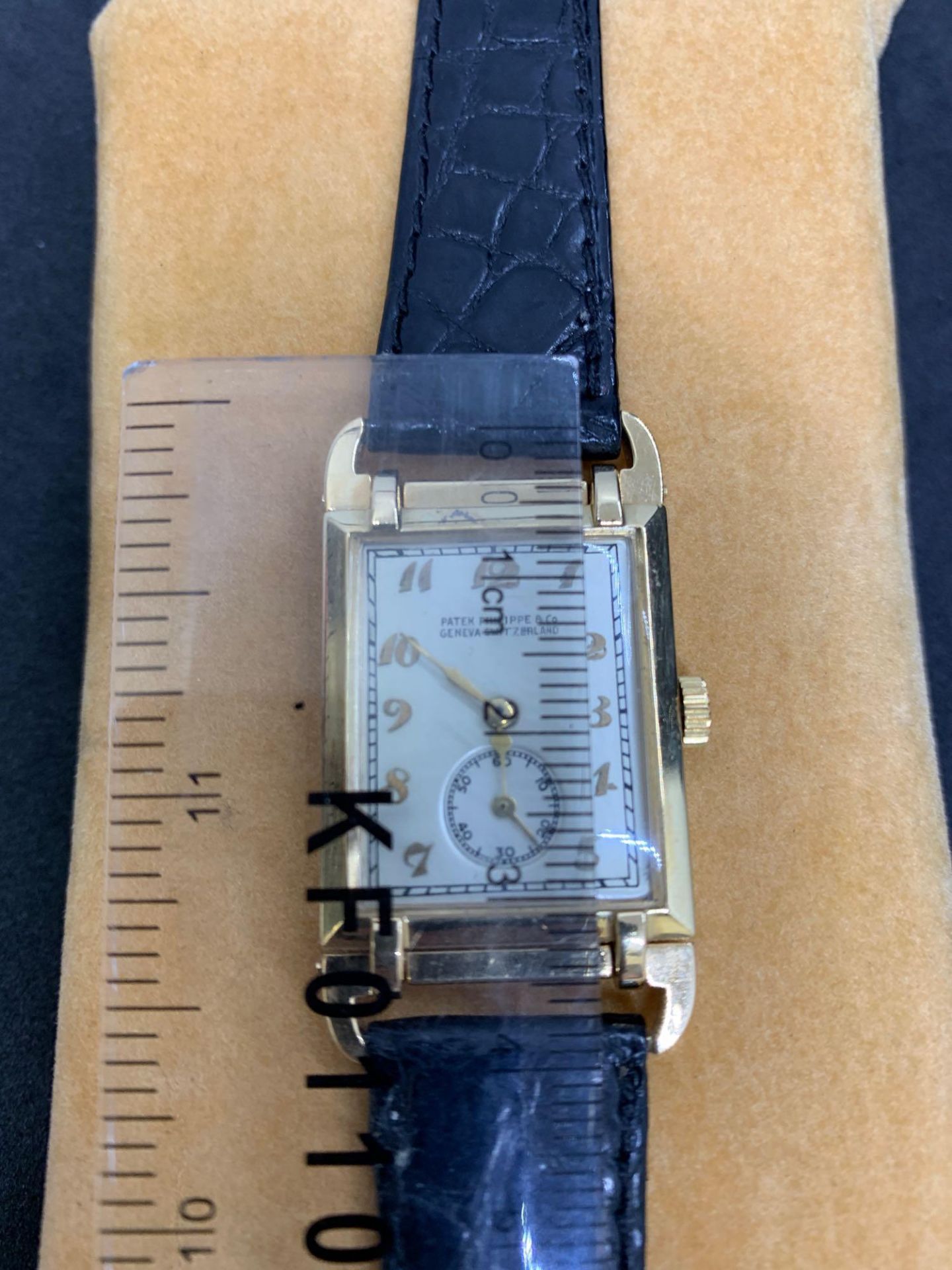 Watch marked Patek Philippe and co Geneva Switzerland Movement verified as Patek Phillipe Unable - Image 4 of 12