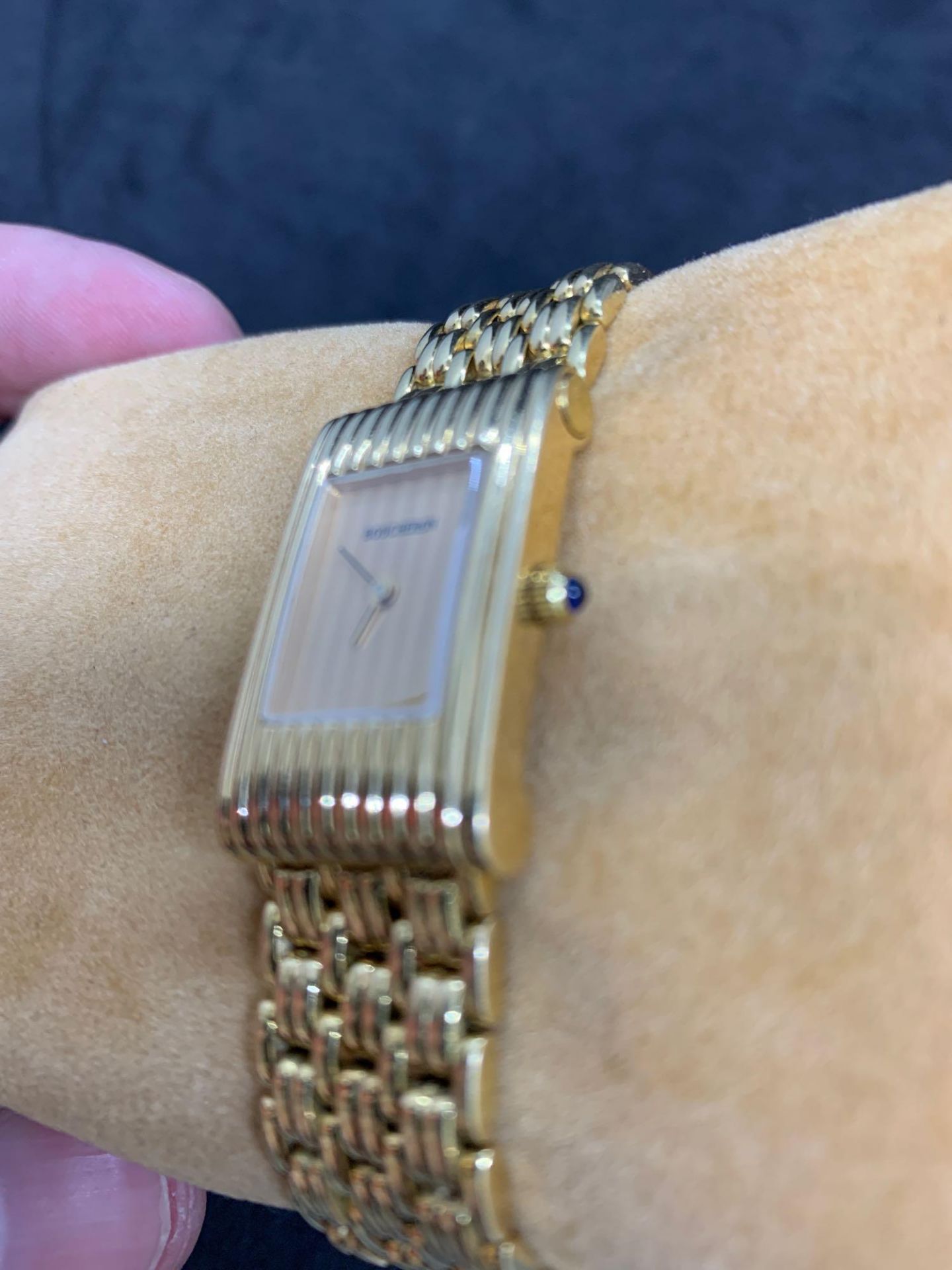 Boucheron 18ct Gold Watch - 61g - Quartz - Image 2 of 8