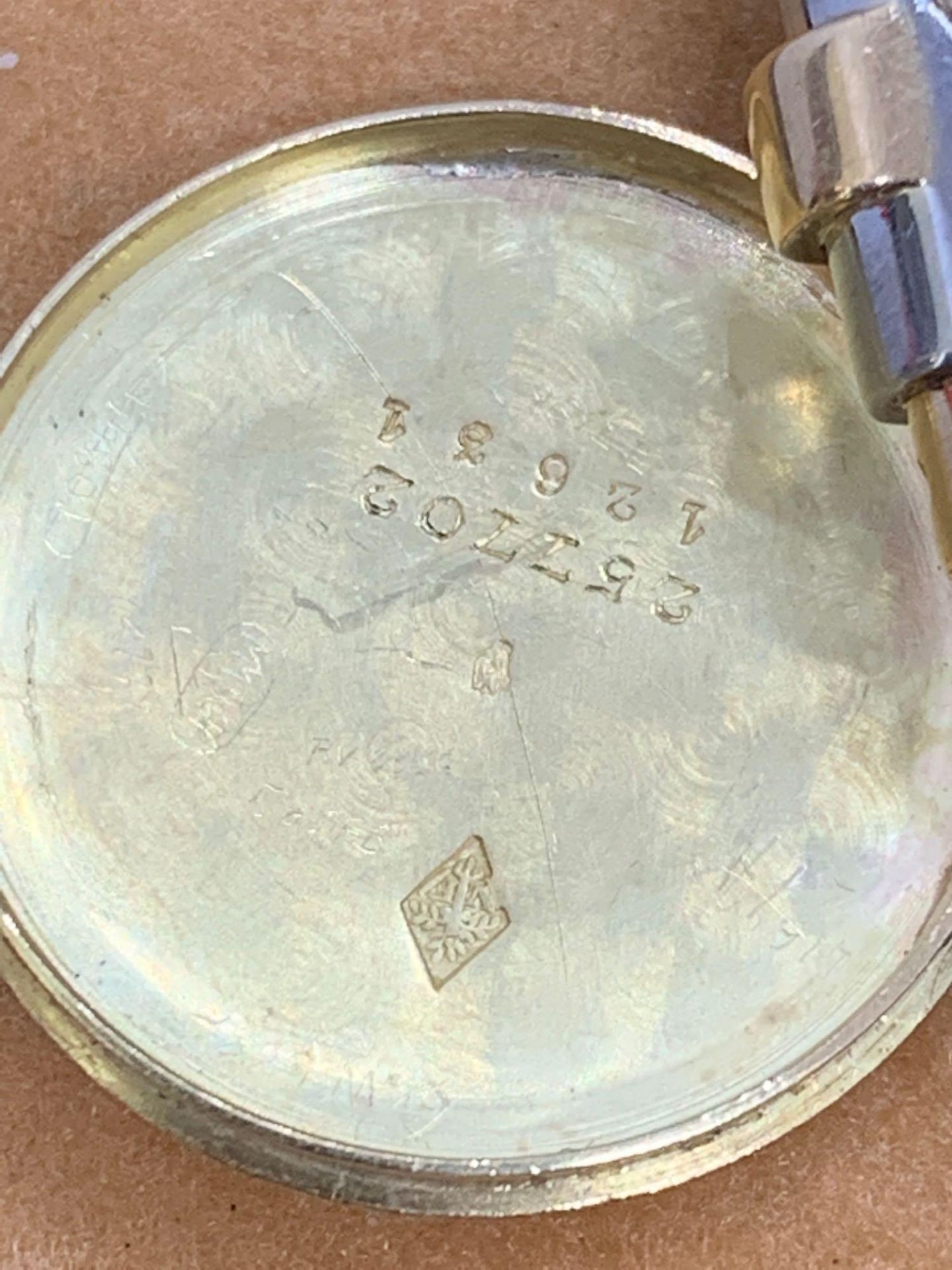 Vacheron & Constantin Gold Coloured Watch Tested as 18ct Gold Movement & Caseback Unsigned - Image 8 of 9