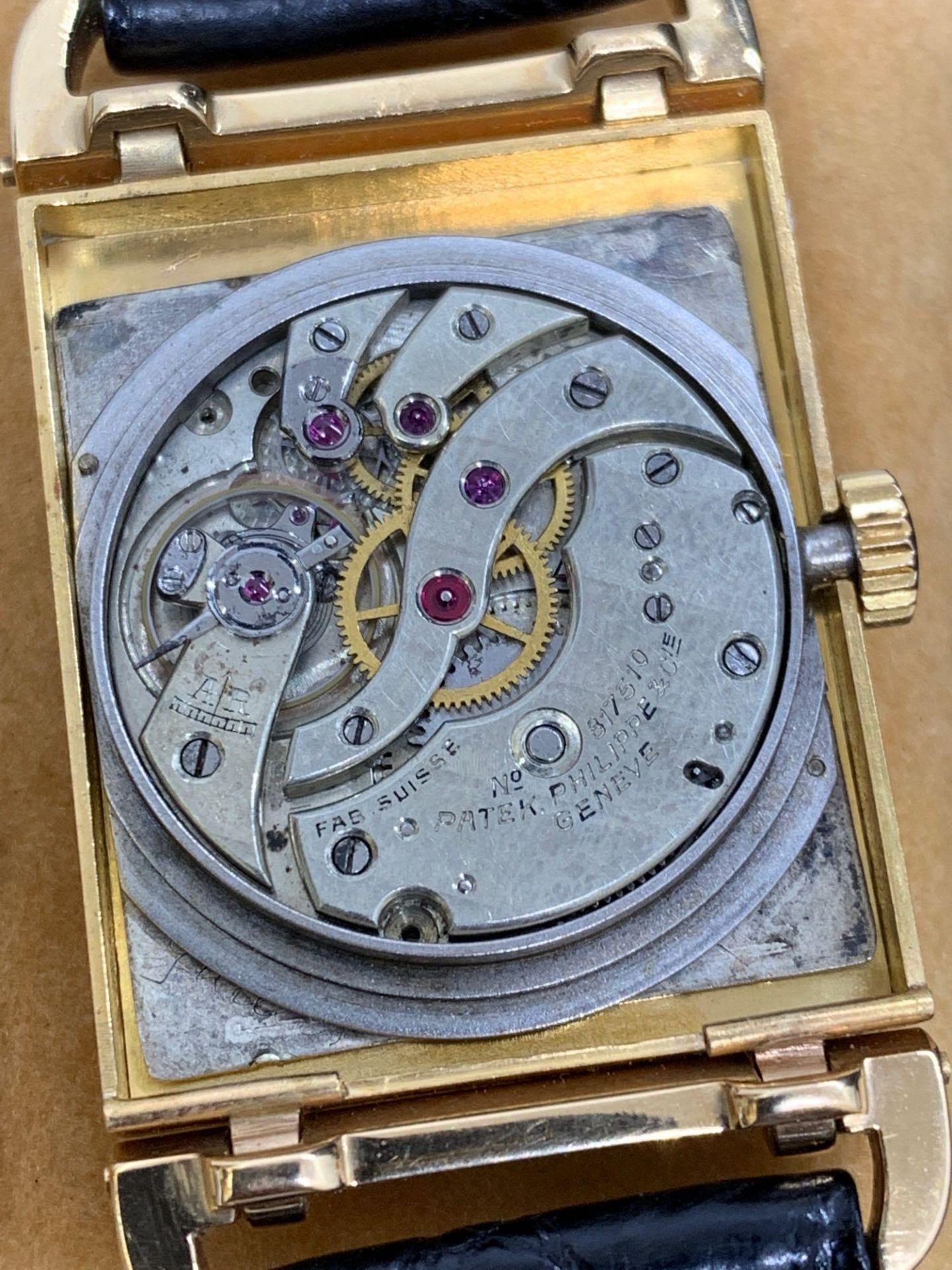 Watch marked Patek Philippe and co Geneva Switzerland Movement verified as Patek Phillipe Unable - Image 9 of 12