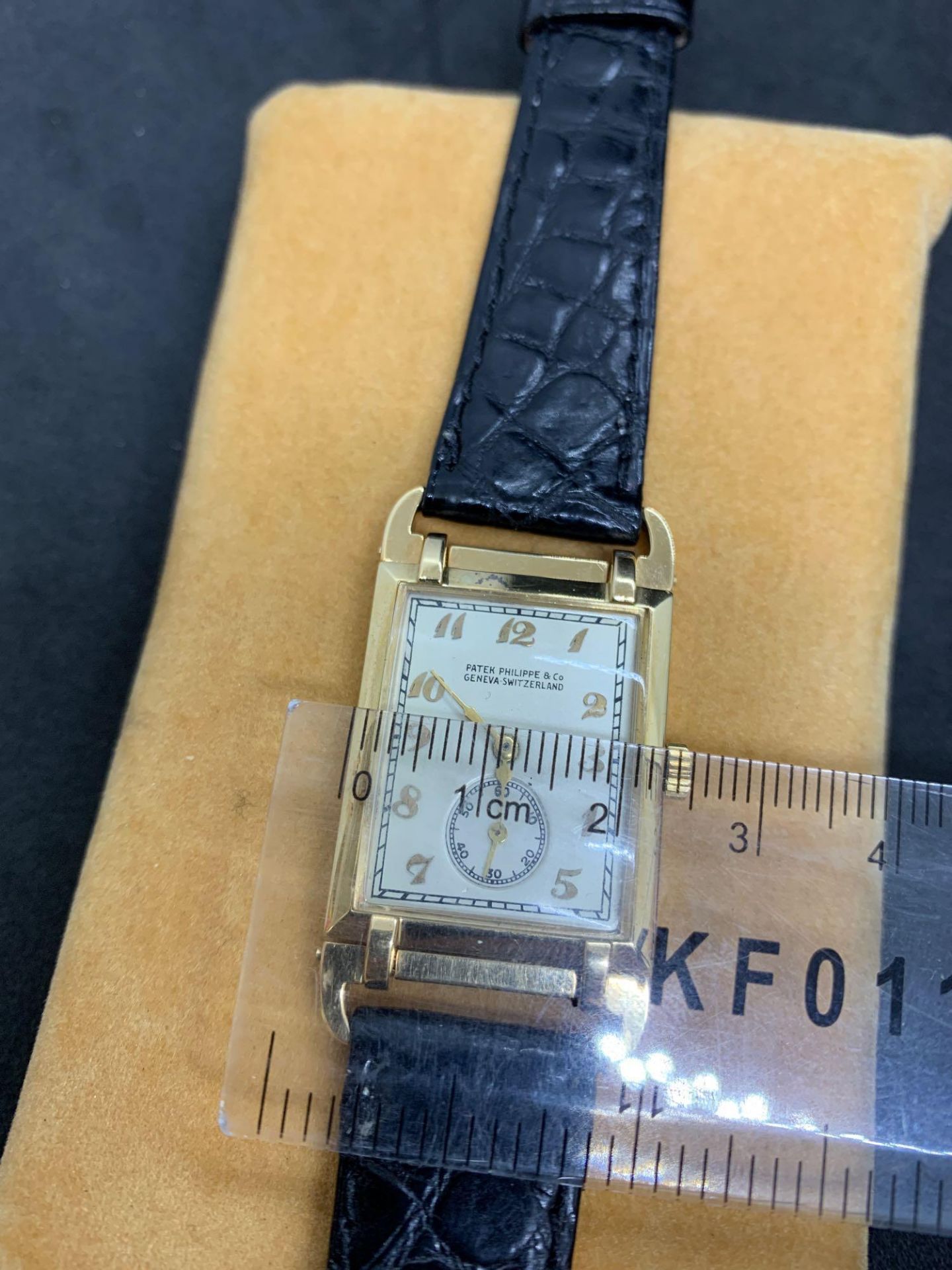 Watch marked Patek Philippe and co Geneva Switzerland Movement verified as Patek Phillipe Unable - Image 5 of 12