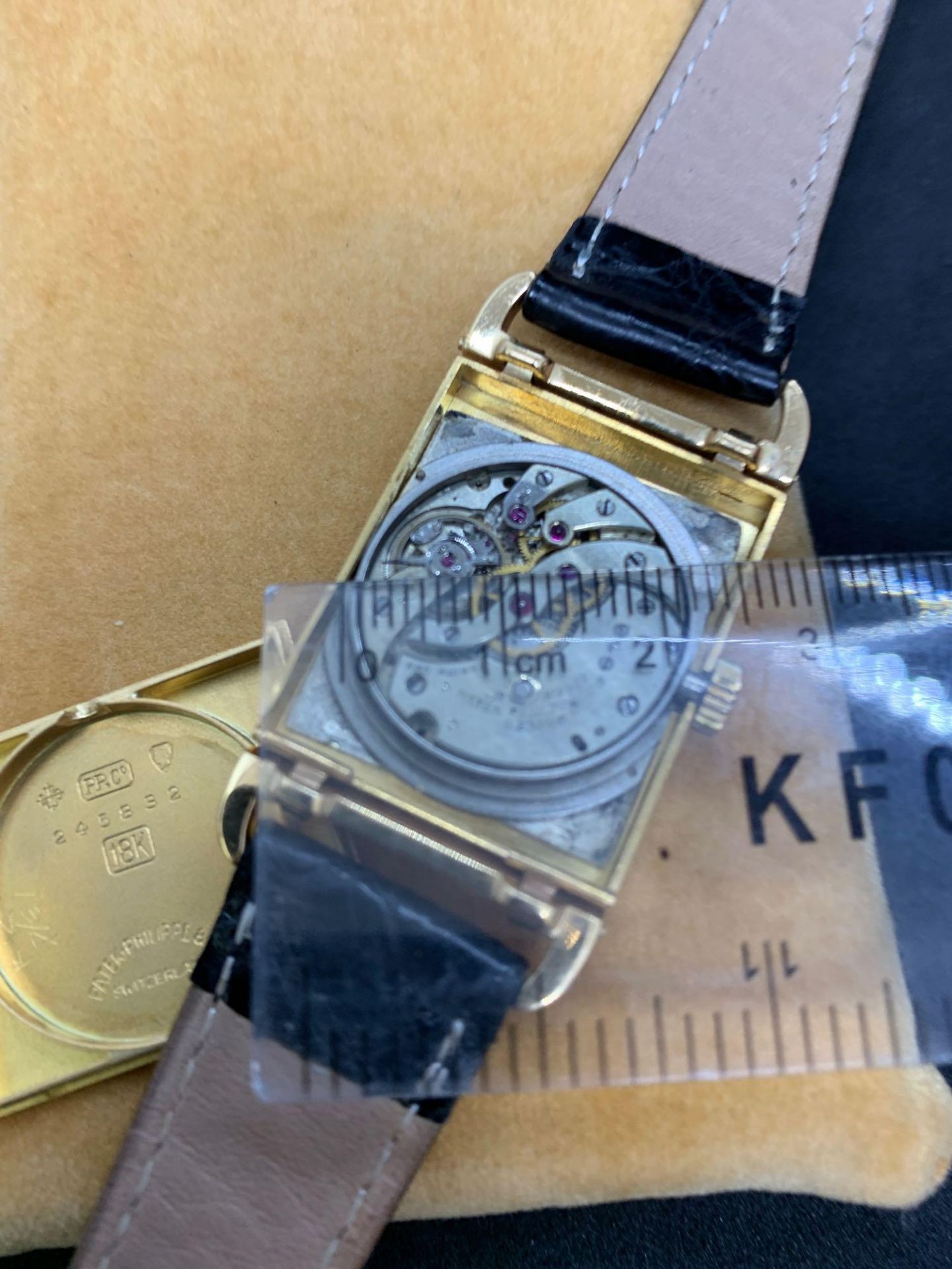 Watch marked Patek Philippe and co Geneva Switzerland Movement verified as Patek Phillipe Unable - Image 12 of 12