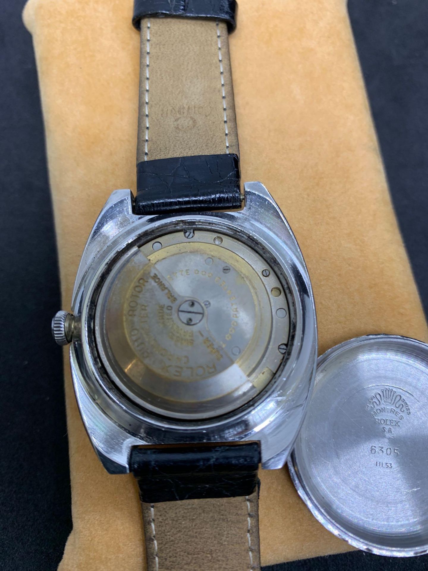 Vintage 40mm S/Steel Watch Marked Rolex - Movement checked and verified as Rolex, Automatic - Image 5 of 7