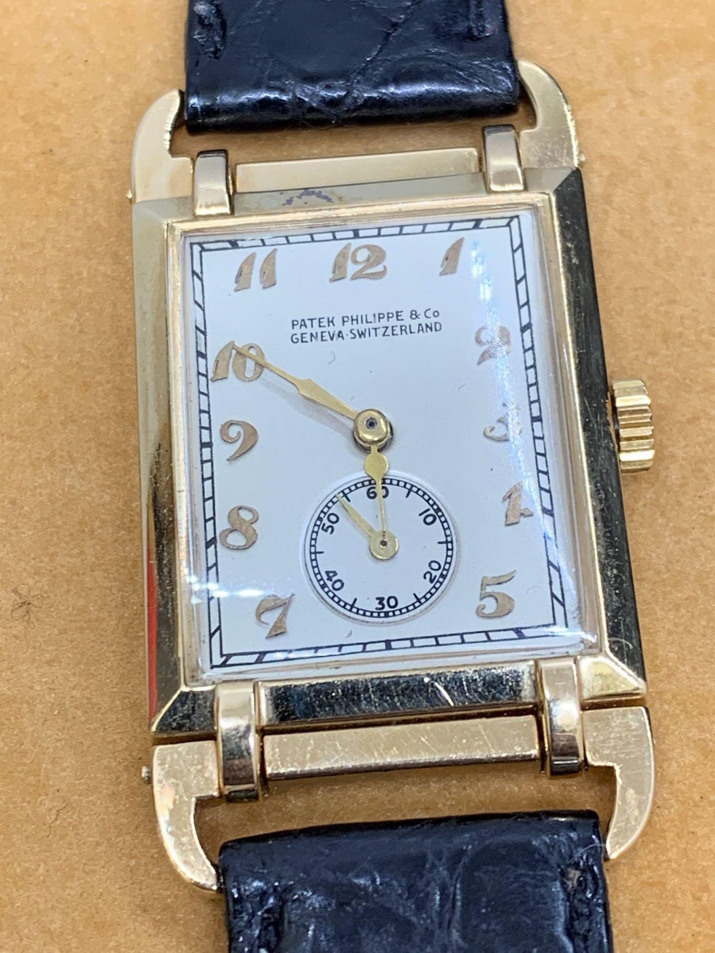 Watch marked Patek Philippe and co Geneva Switzerland Movement verified as Patek Phillipe Unable