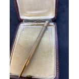 9ct Gold Propelling Pencil Mordan & Co 10.4 grams