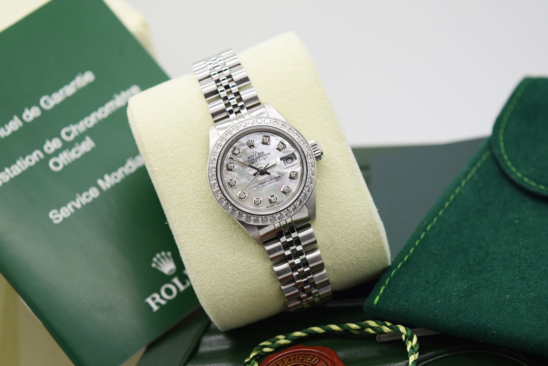 *STUNNING* ROLEX LADY DATEJUST - STAINLESS STEEL, DIAMOND MOP DIAL