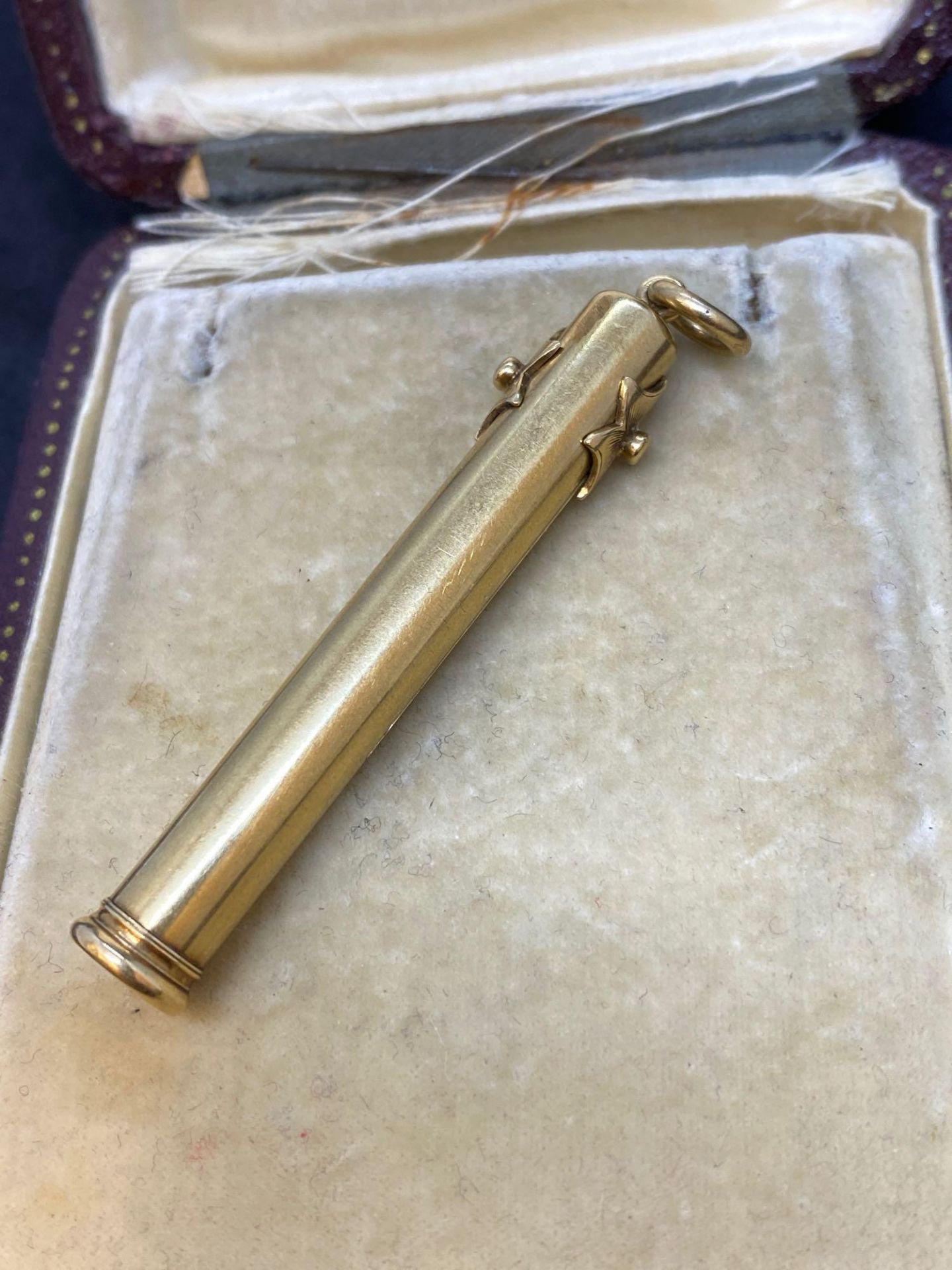 Rare Duo Mordan & Co Propelling Pencil & Fountain Pen - 9k Gold 12.5g - Image 3 of 5