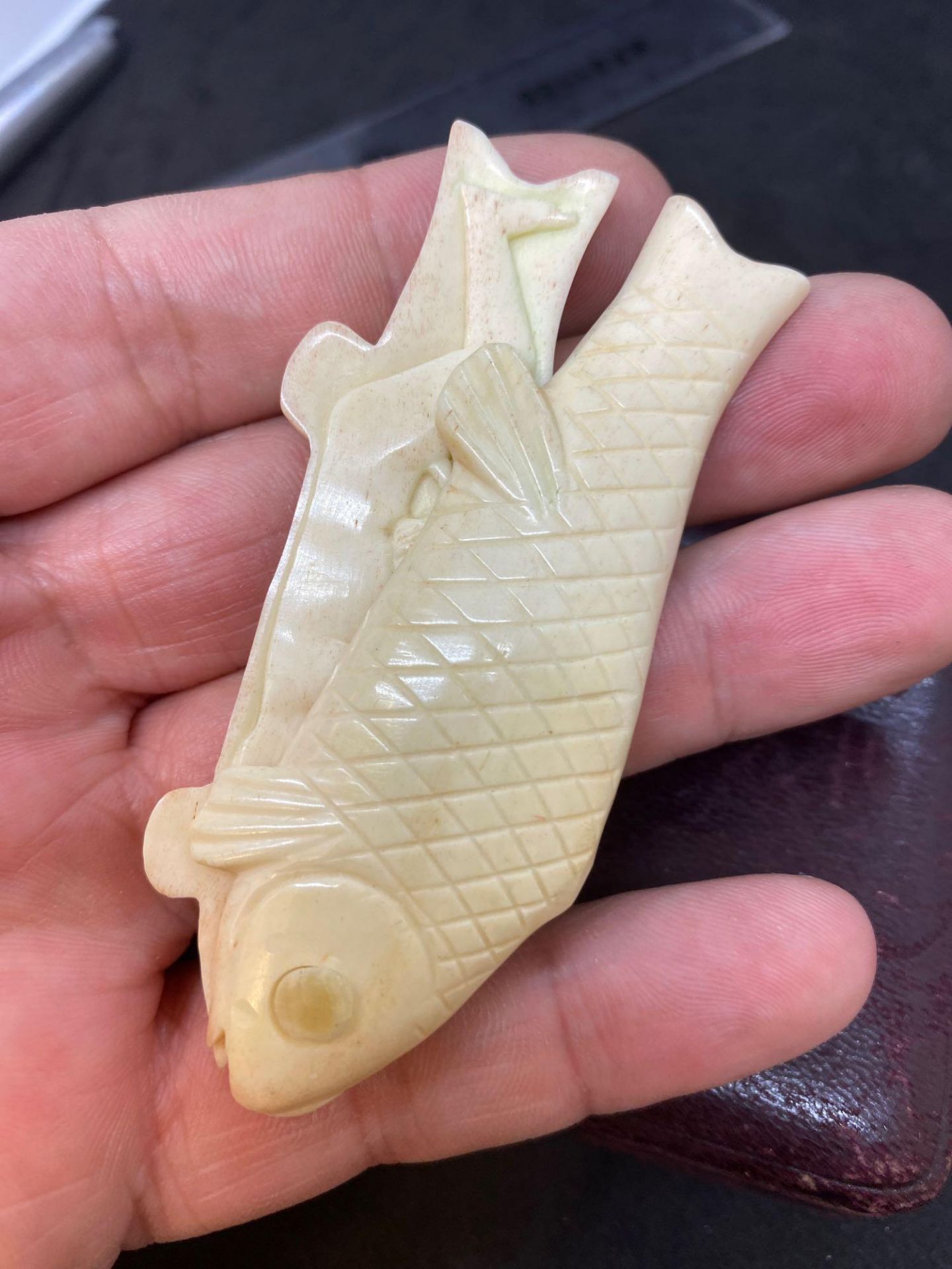 RARE Erotic Carved Bone Fish item - Erotica interest - Image 5 of 5