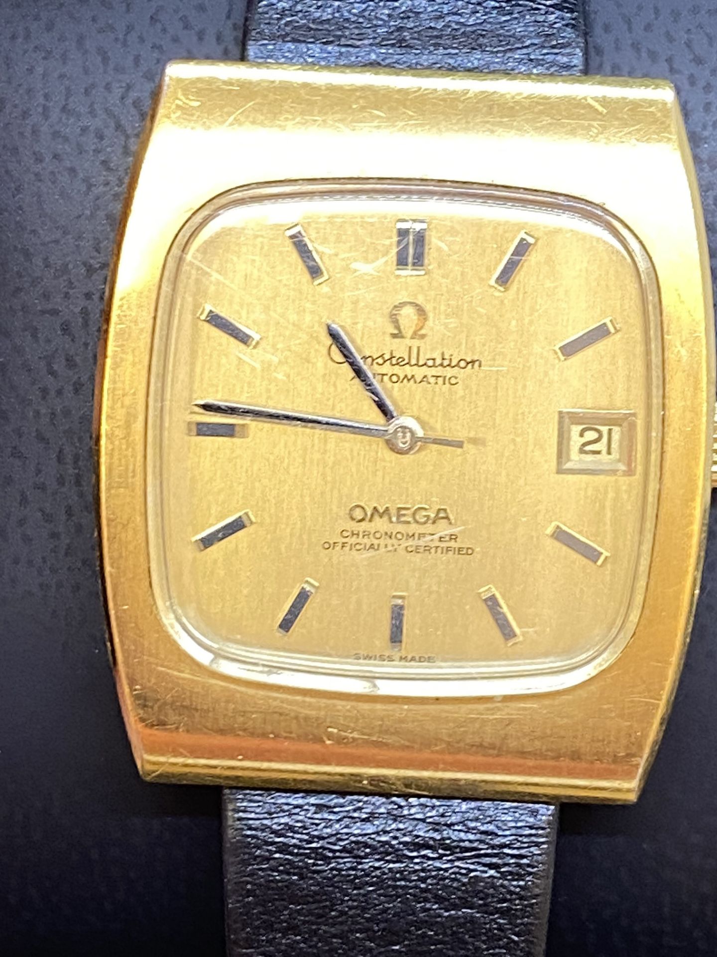 GENTS OMEGA CONSTELLATION AUTOMATIC WATCH