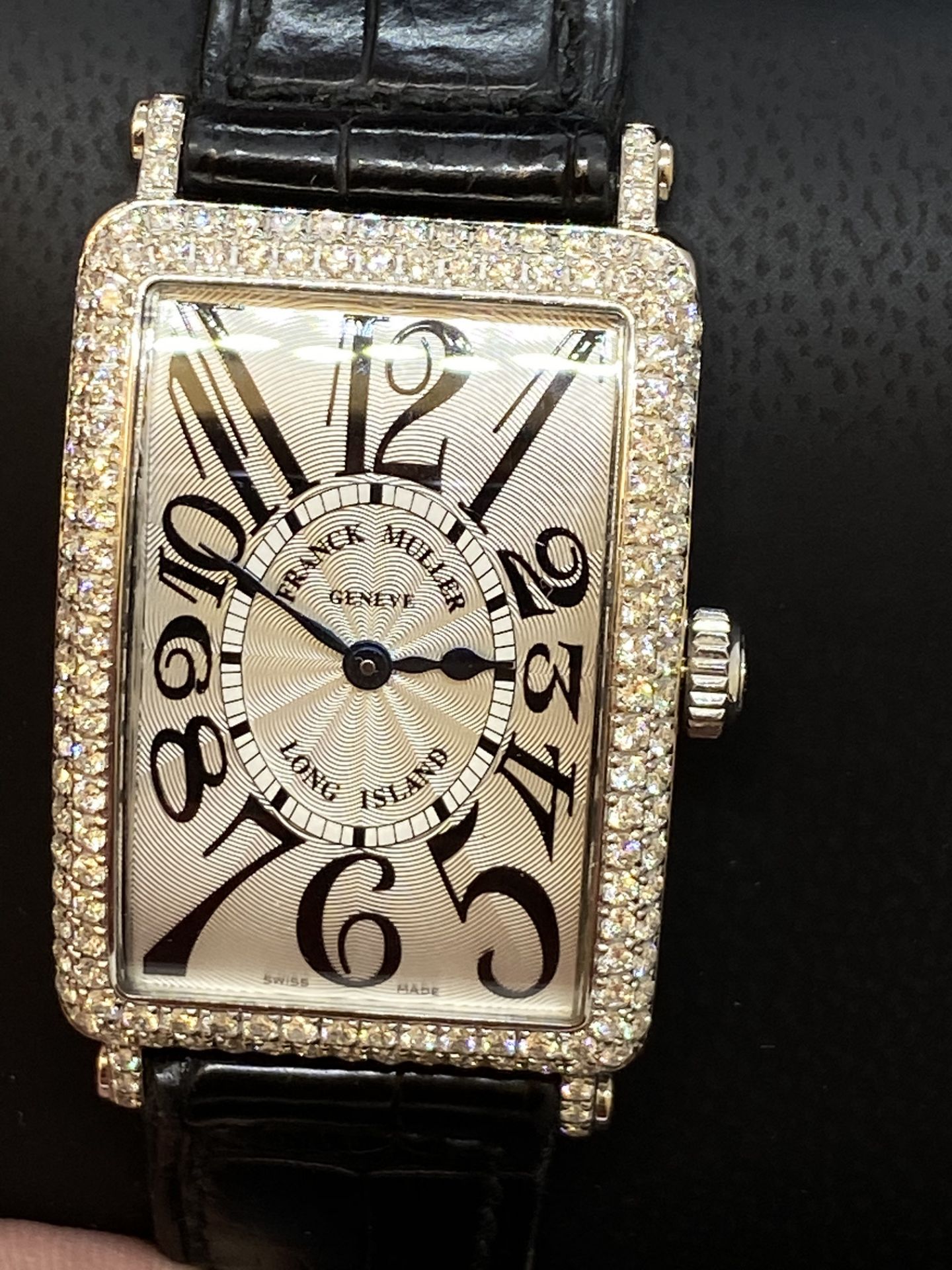 18ct GOLD FRANCK MULLER DIAMOND SET WATCH - Image 2 of 13