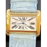 18ct GOLD CARTIER 2801 WATCH