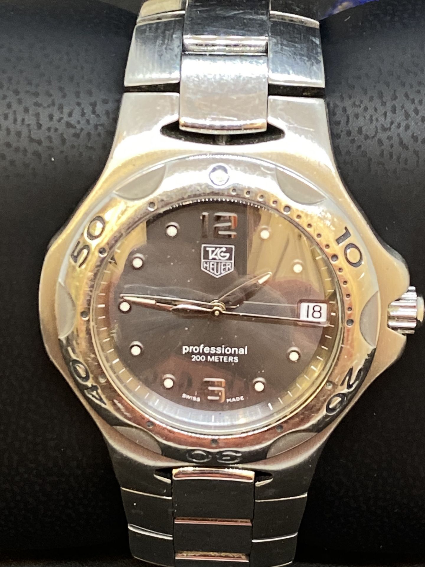 TAG HEUER PROFESSIONAL GENTS WATCH - Image 4 of 10