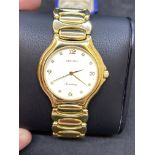 ZENITH 18ct GOLD WATCH 127 GRAMS