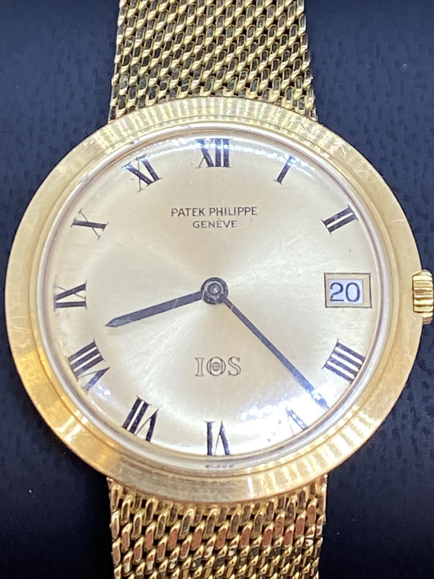 PATEK PHILIPPE 18ct GOLD GENTS AUTOMATIC WATCH