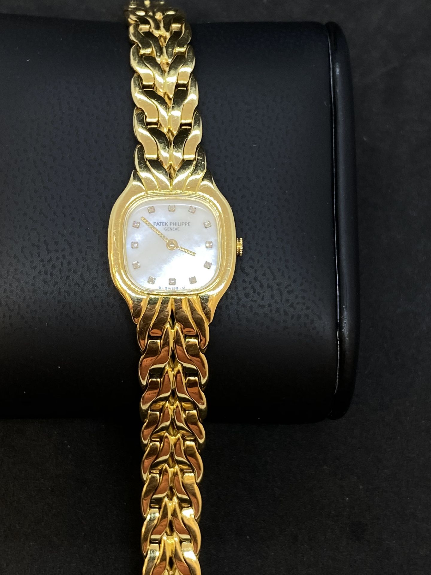 LADIES 18ct GOLD PATEK PHILIPPE WATCH - DIAMOND DIAL- FAB WATCH - Image 2 of 13