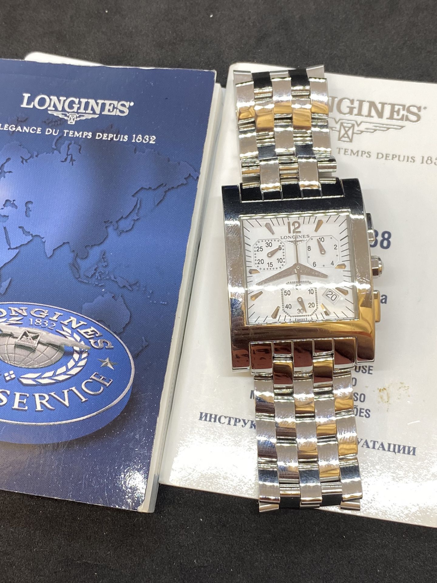 LONGINES CALIBRE 538 CHRONOGRAPH WATCH - Image 3 of 10