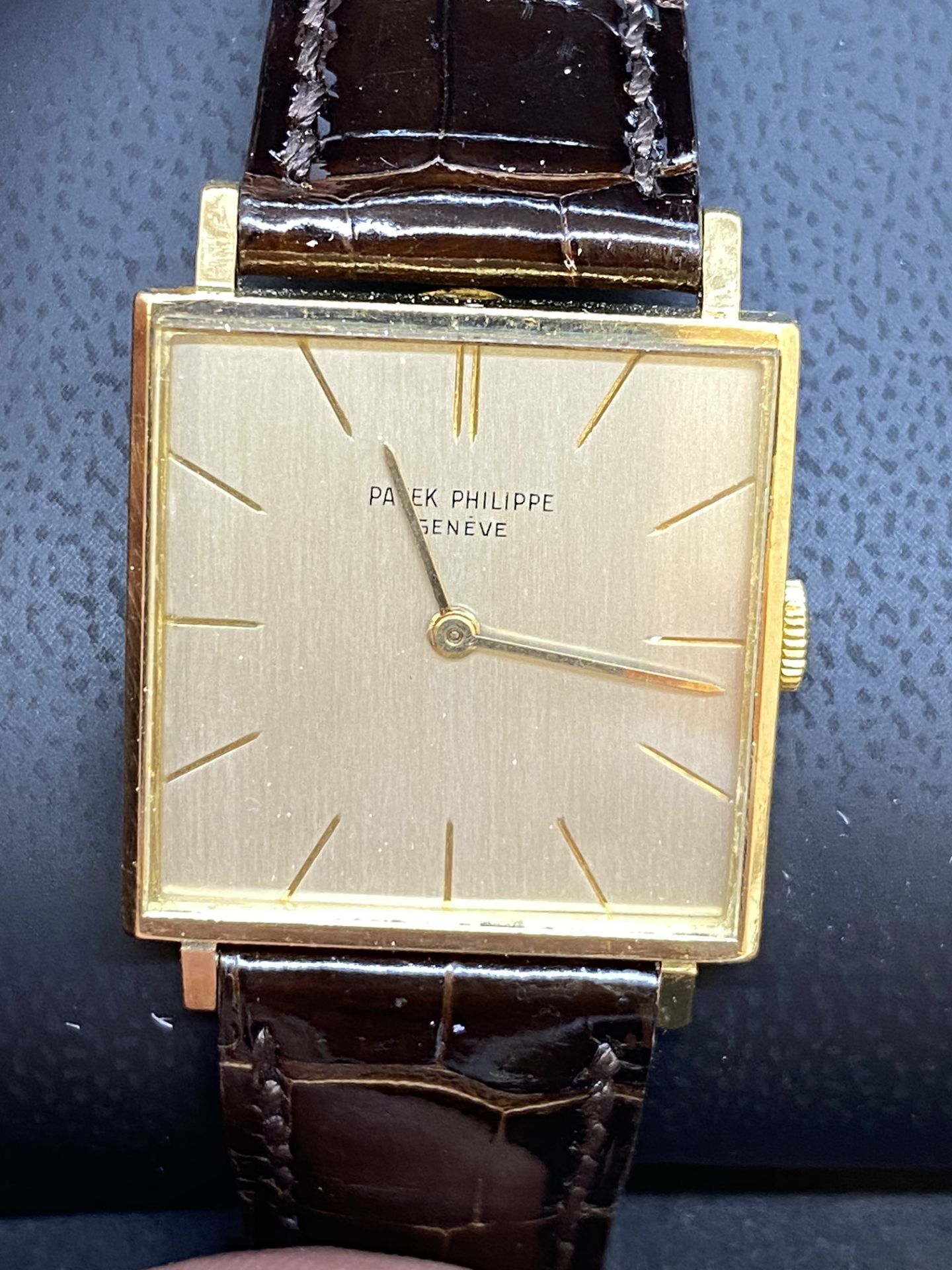 LOVELY VINTAGE 1963 PATEK PHILIPPE 18ct GOLD WATCH