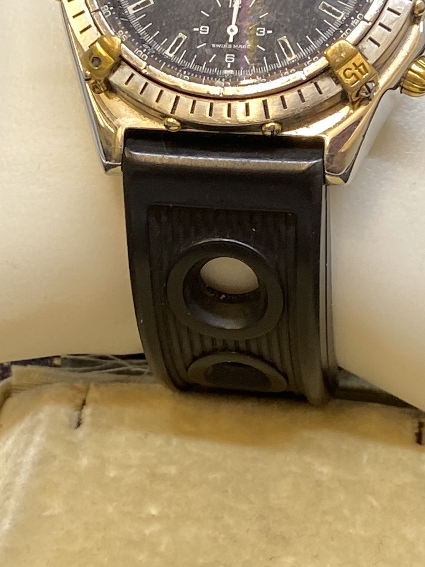 BREITLING STEEL & GOLD GENTS WATCH - Image 4 of 14