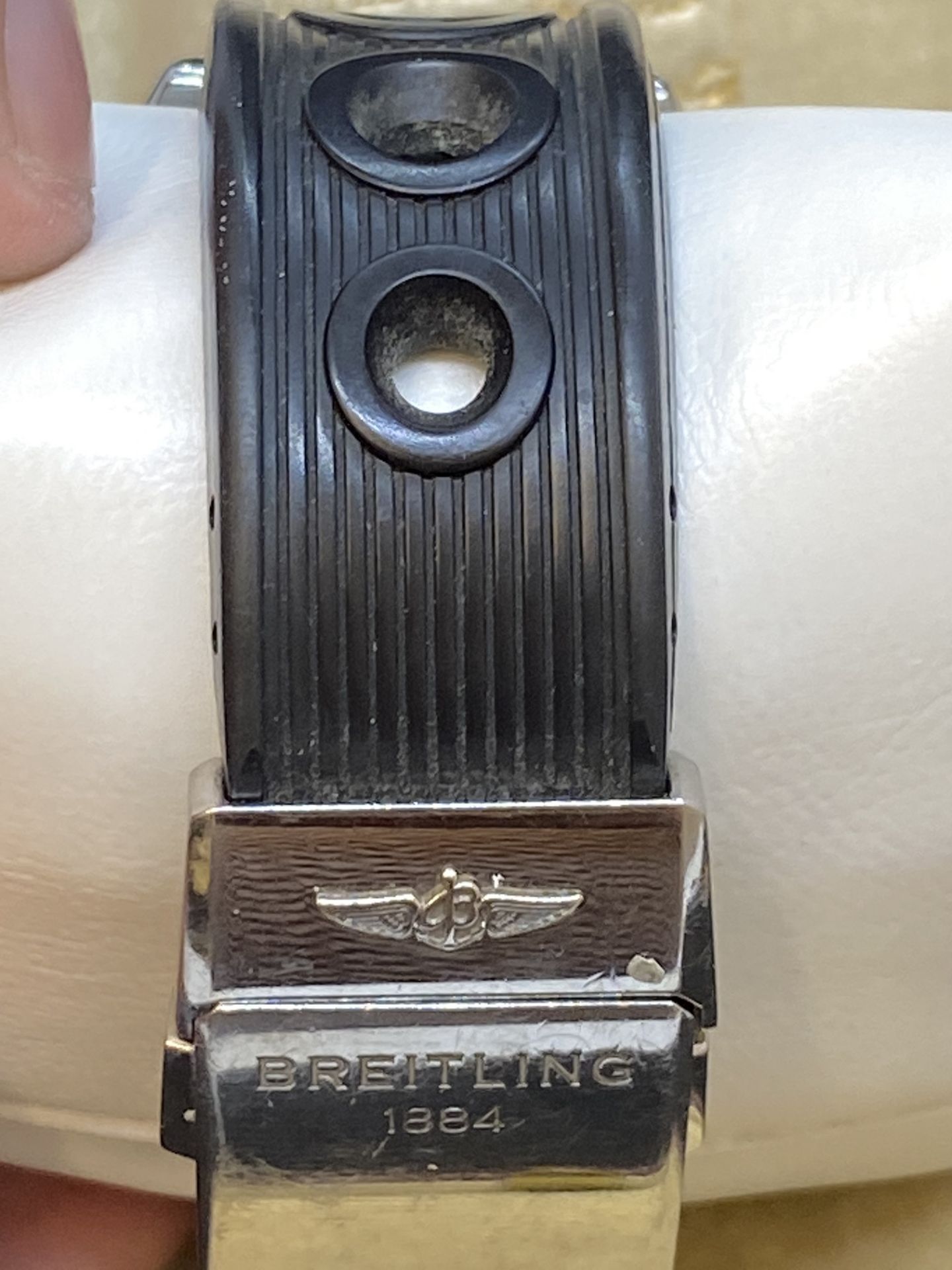 BREITLING STEEL & GOLD GENTS WATCH - Image 5 of 14