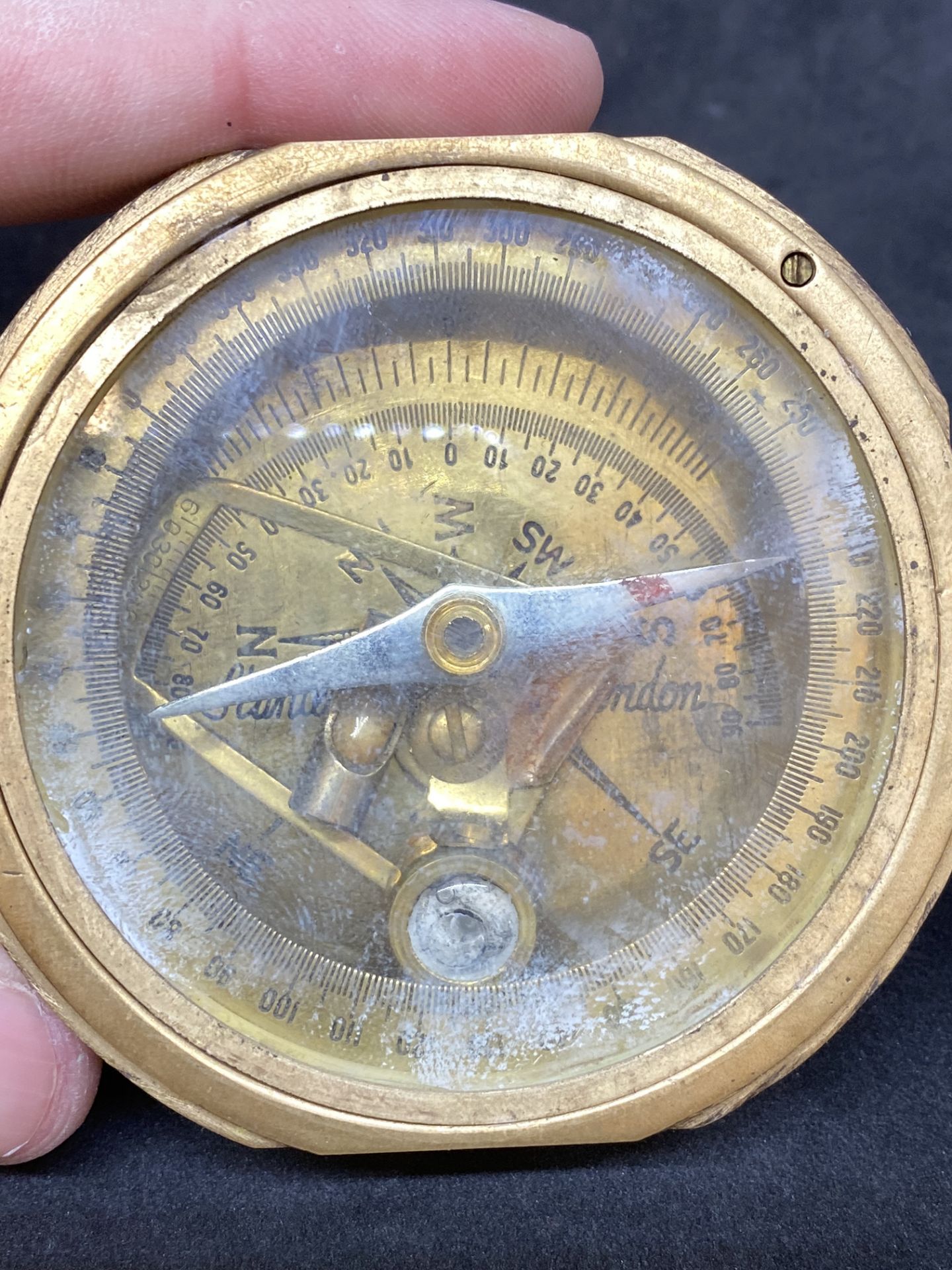 BRASS COMPASS - Image 2 of 5