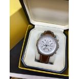 BREITLING BENTLEY WATCH WITH BOX MARKED BREITLING