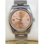 ROLEX AIR KING - GENTS 36mm STAINLESS STEEL WATCH