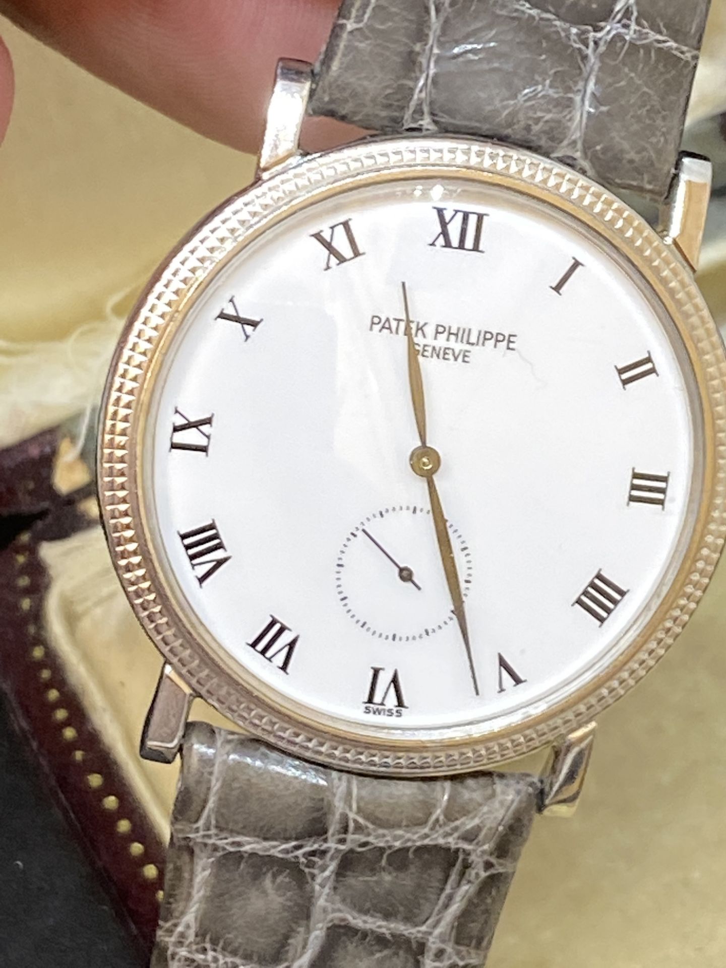 18ct Gold GENTS PATEK PHILIPPE WATCH - Image 4 of 11