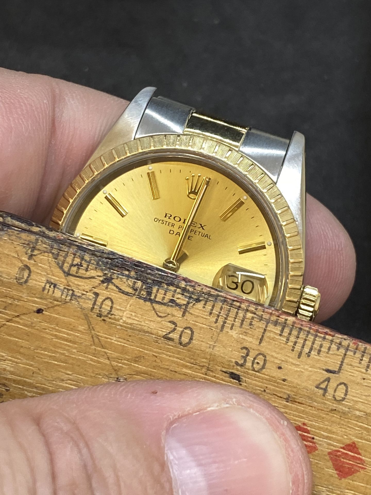 36mm ROLEX STEEL & GOLD WATCH - Image 7 of 7